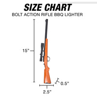 Bolt Action Rifle BBQ Lighter