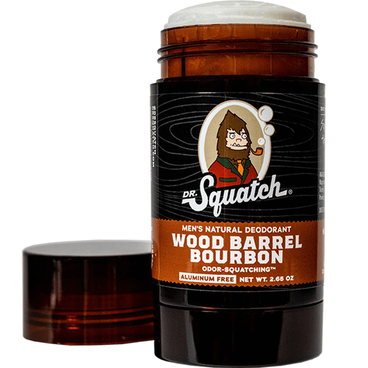 Wood Barrel Bourbon Deodorant - Dr. Squatch
