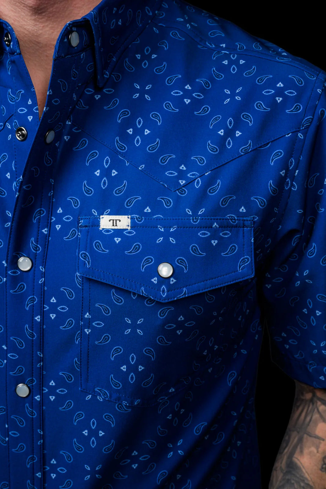 Tanner Short Sleeve Pearl Snap Shirt