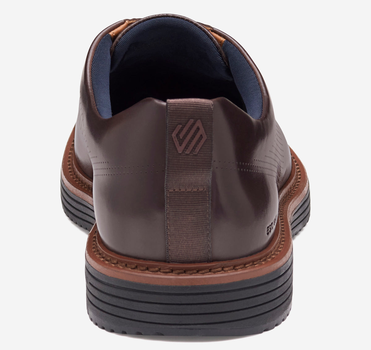 Upton Perfed Plain Toe - Mahogany Leather