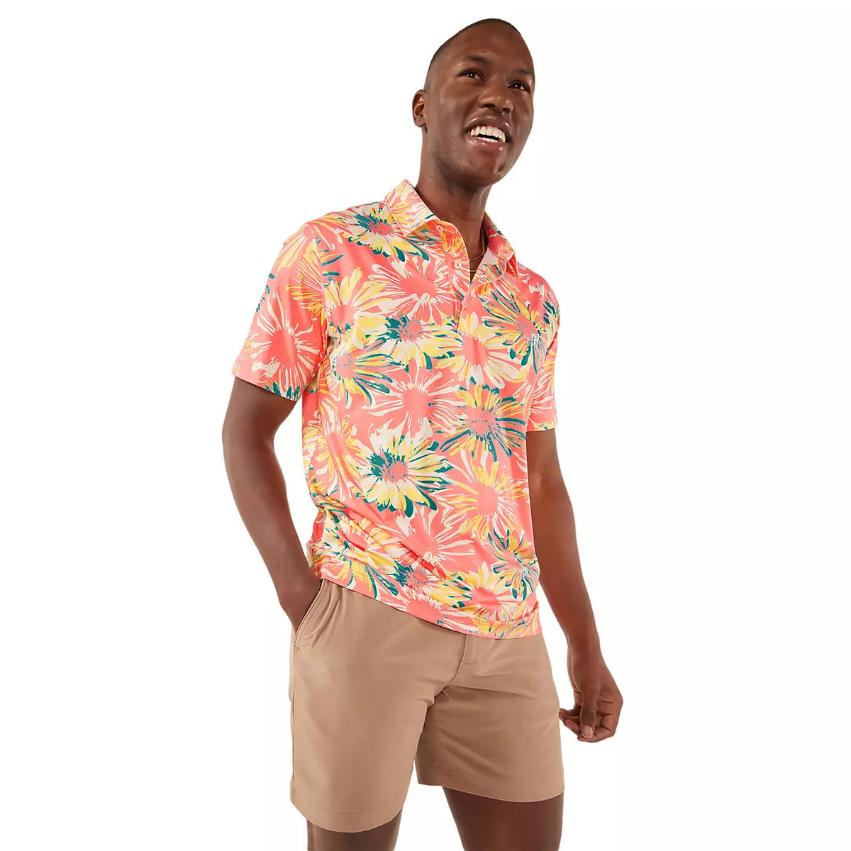 The P.I. (Performance Polo 2.0)-Coral-Chubbies