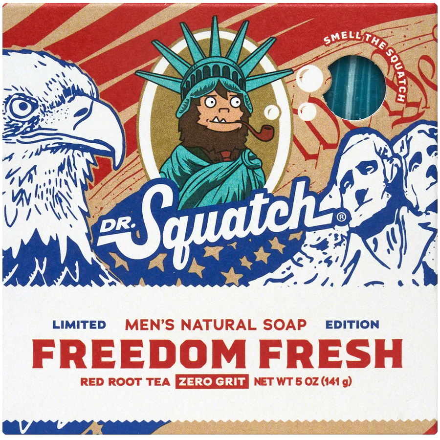 Freedom Fresh-Bar Soap- Dr Squatch