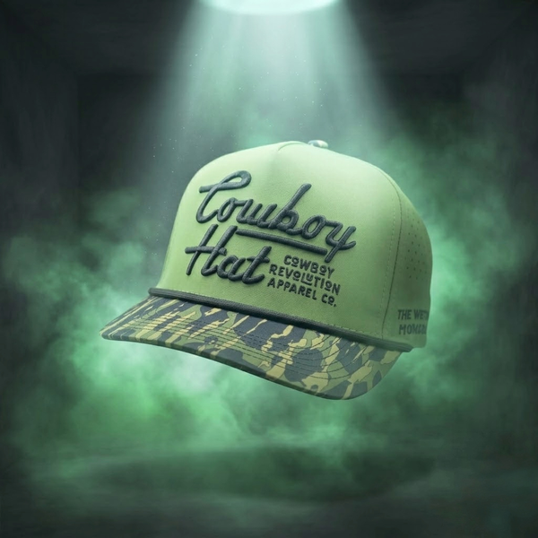 Atakapa Flatline - Woodland “Cowboy Hat”