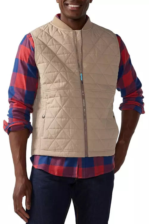 The Expert- Nylon Quilted Vest- Chubbies