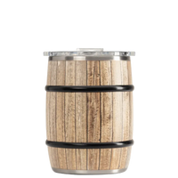 Double Barrel-White Oak Wood Grain