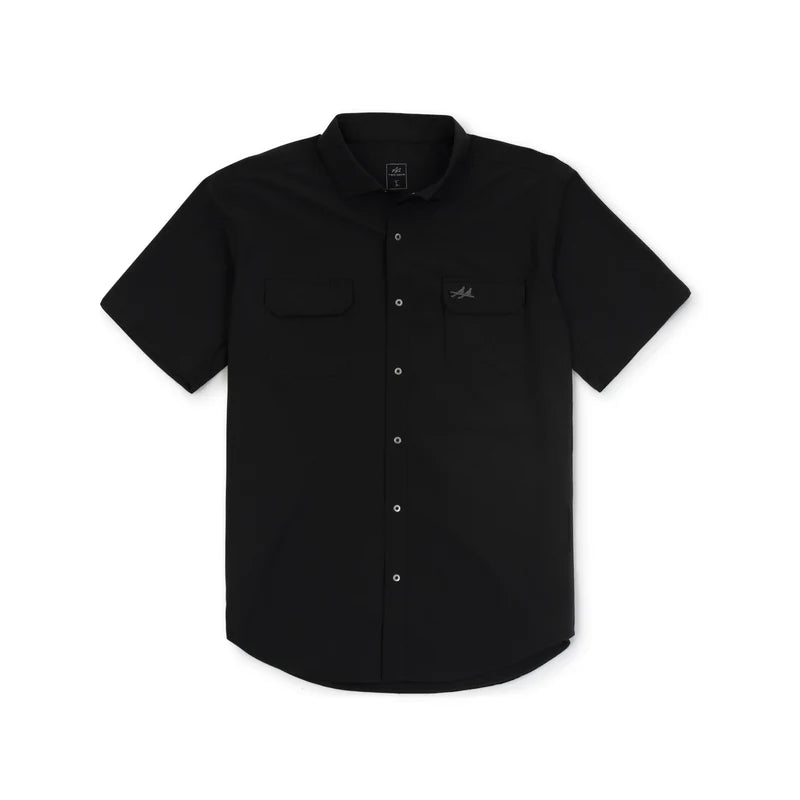 The Rio Ultimate Outdoor Blend Short Sleeve - Black- Two Dove