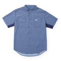 Rio Ultimate Outdoor Blend Houndstooth SS - Navy