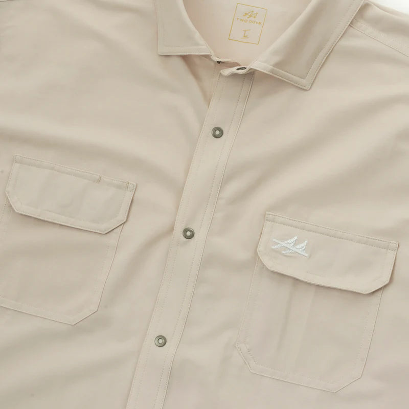 Rio Ultimate Outdoor Blend Short Sleeve - Tan- Two Dove