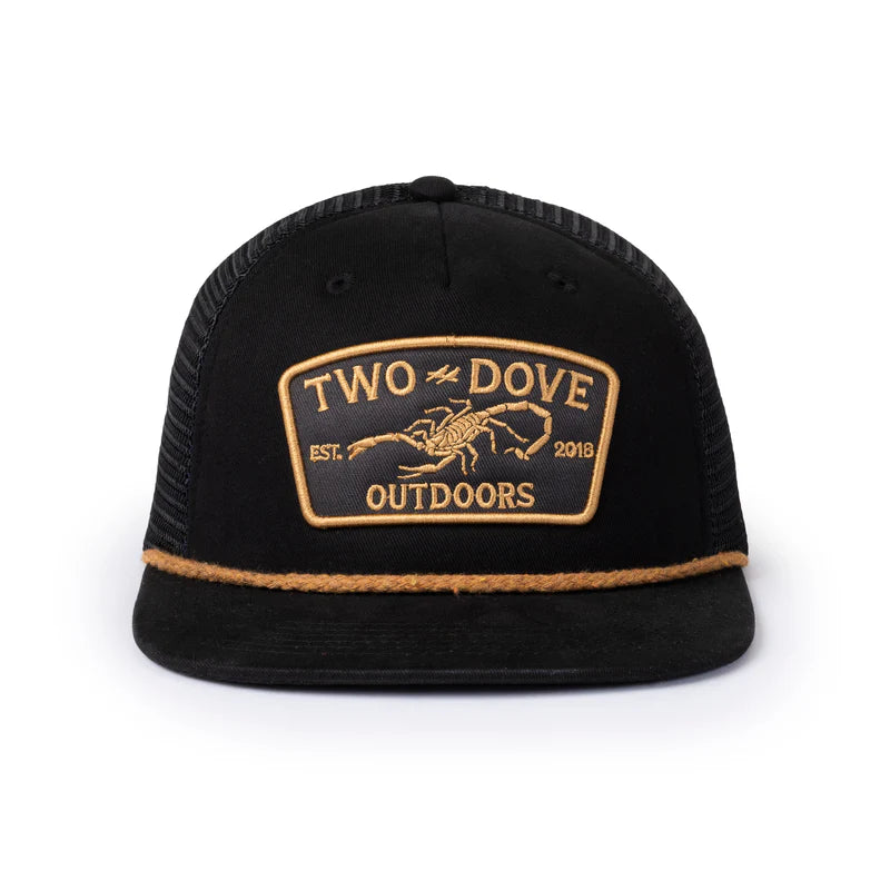 Scorpion Five Panel - Black- Two Dove