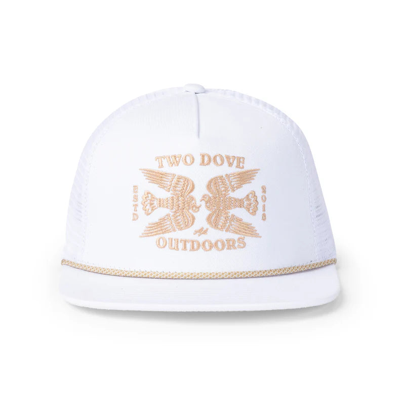 Laredo Five Panel - White/Gold- Two Dove