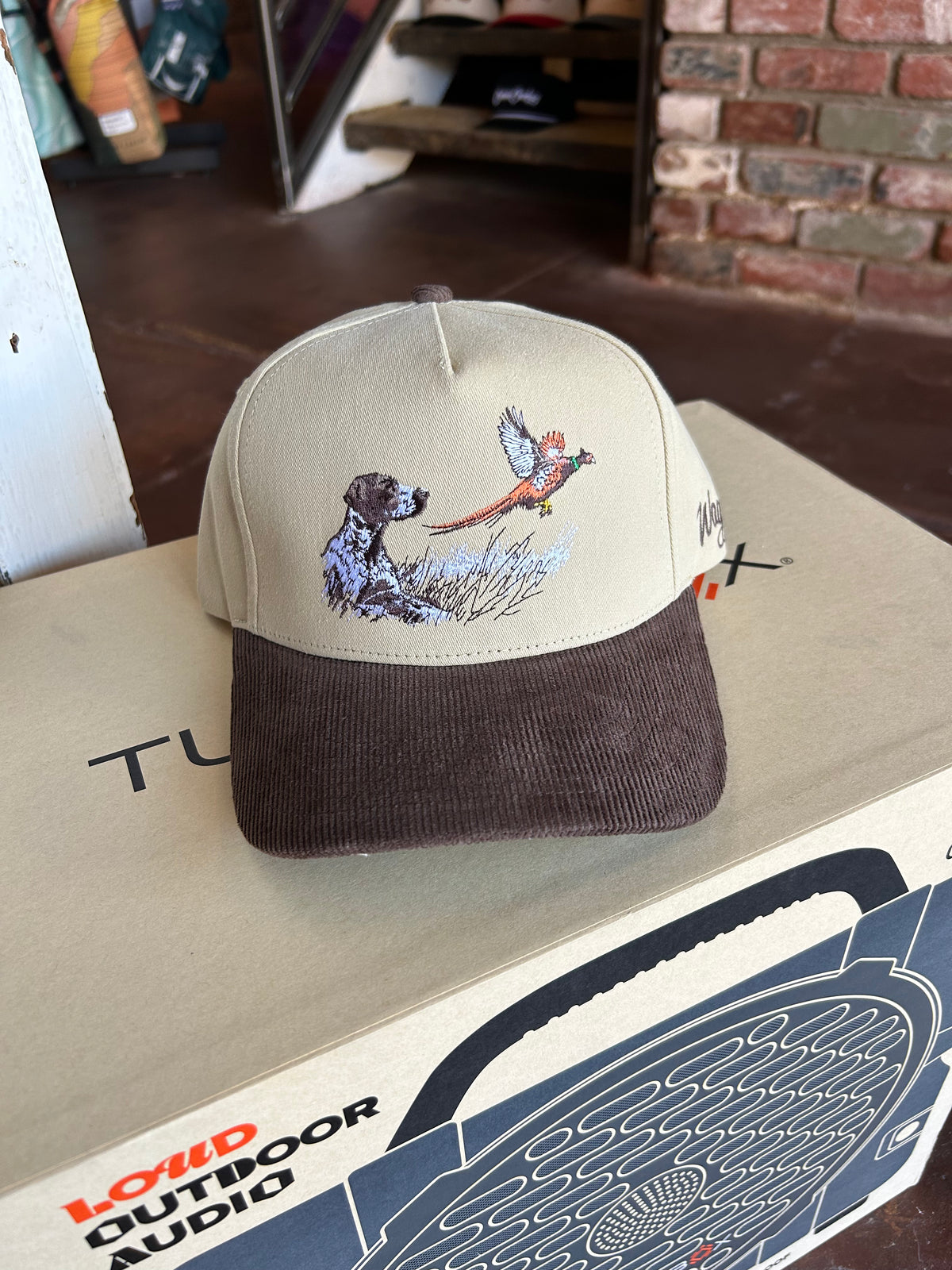 Upland Corduroy Brim Hat - Waggle