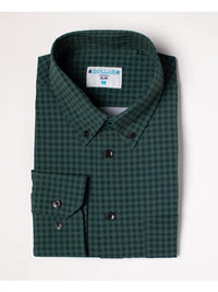 Acadia - LS Green/Blue - & Collar