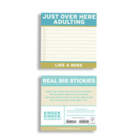 Adulting Sticky Notes-Knock Knock