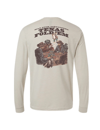 Texas Foldem L/S T-Shirt- Mad Duck