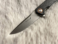 Tezla Mark Y Bearing Folding knife-Titan Int.