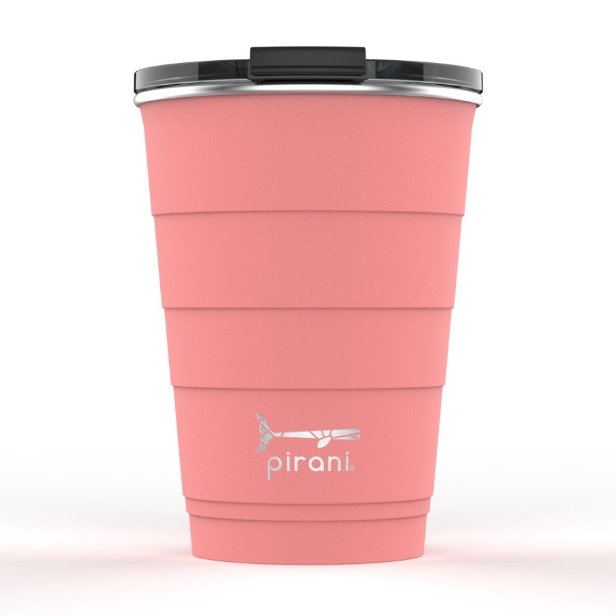 Insulated Stackable Tumbler 16 oz - Coral