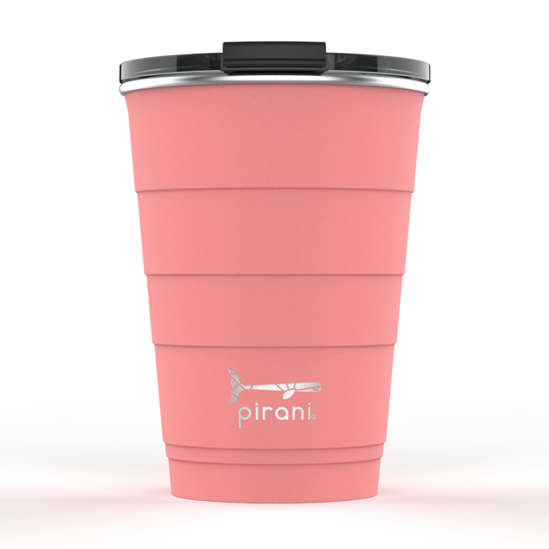 Insulated Stackable Tumbler 16 oz - Coral