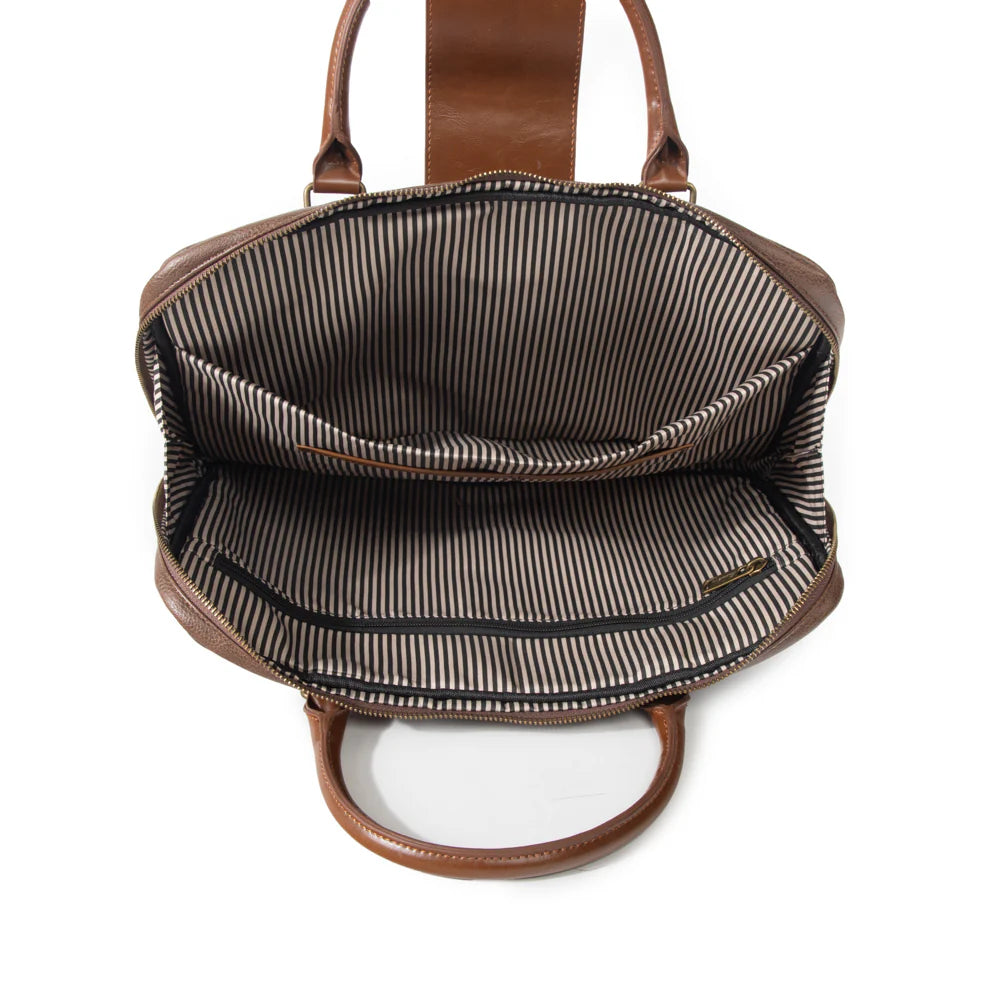 Oxford Laptop Case - Chocolate