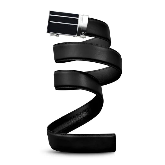 Black Magic Belt - Black Leather