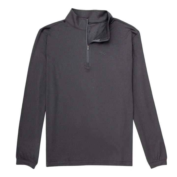 Perf. Hybrid Quarter Zip - Gunpowder Gray - TS