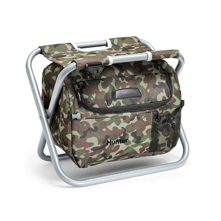 Folding Cooler Chair - Camo - Weddingstar Inc