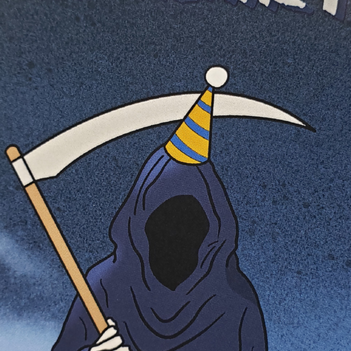 You're Nearly There Grim Reaper Birthday Card