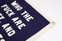 Who Cares What They Think Camp Flag