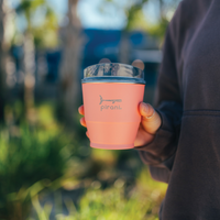 Wine Tumbler - Coral - 10 oz
