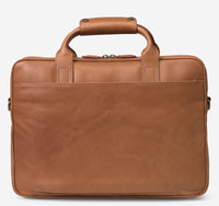 Rhodes Briefcase - Tan Full Grain - Johnston & Murphy