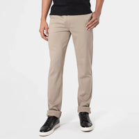 Comfort Knit Chino Pants - Khaki