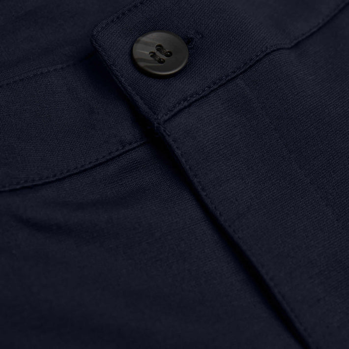 Comfort Knit Chino Pants - Navy