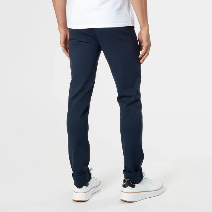 Comfort Knit Chino Pants - Navy