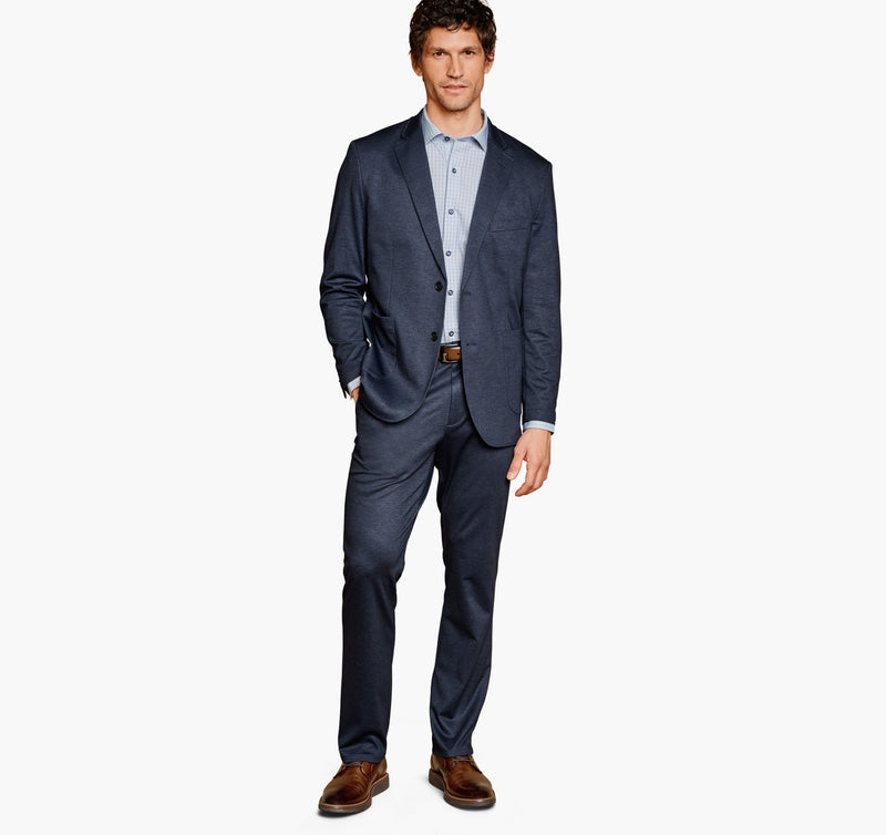 XC Flex Knit Blazer - Navy
