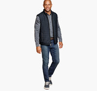Kenner Reversible Vest - Navy
