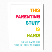 Parenting Stuff Honest - Father's Day Card