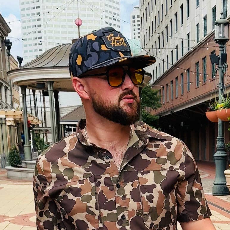 NOLA Black Patch “Cowboy Hat”
