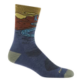 Men's Chasing Waterfalls Crew Hiking Socks