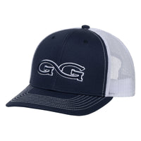 Deep Water Cap White Meshback - GG