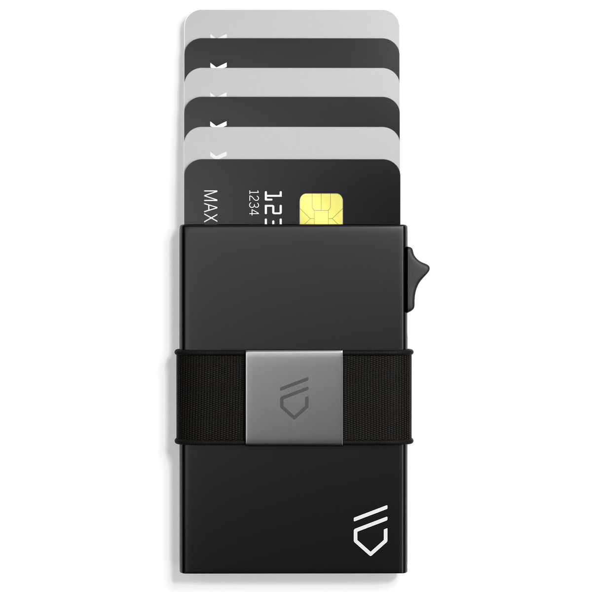 The Bolt - Aluminum Wallet: Arctic Silver