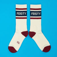 Feisty Gym Crew Socks