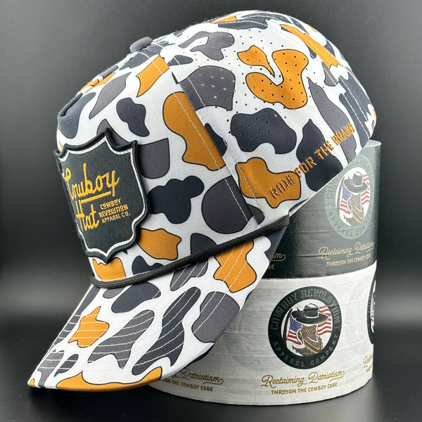 NOLA White Patch “Cowboy Hat”