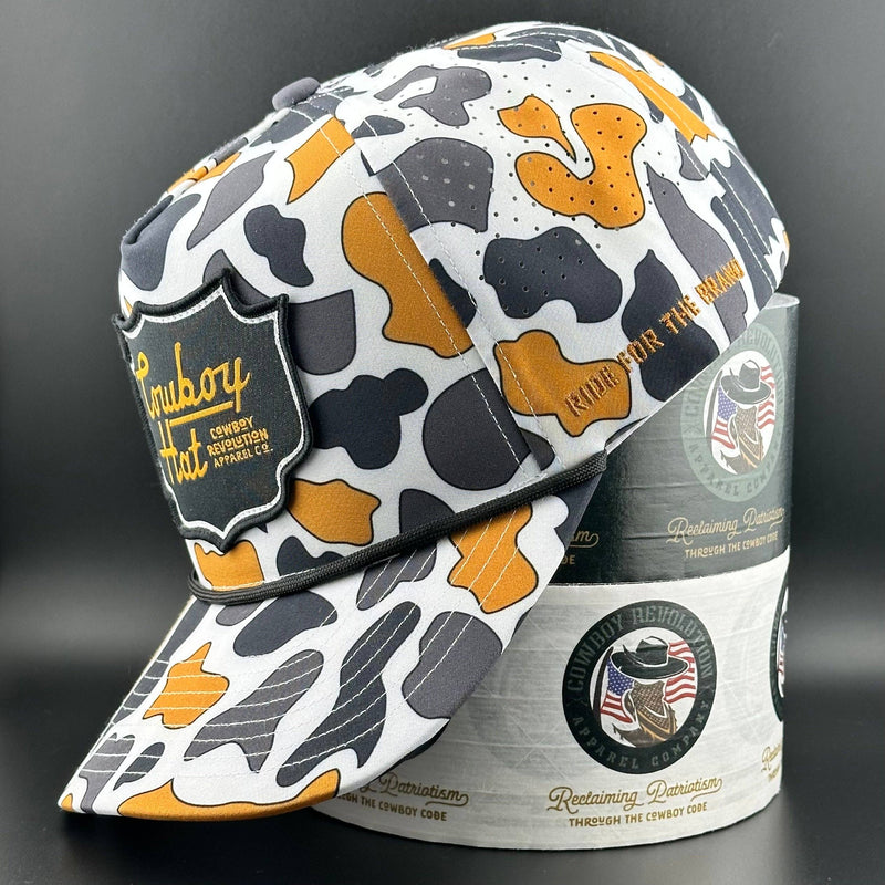 NOLA White Patch “Cowboy Hat”