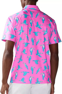 The Toucan Do It- Perf. Polo Pink- Chubbies