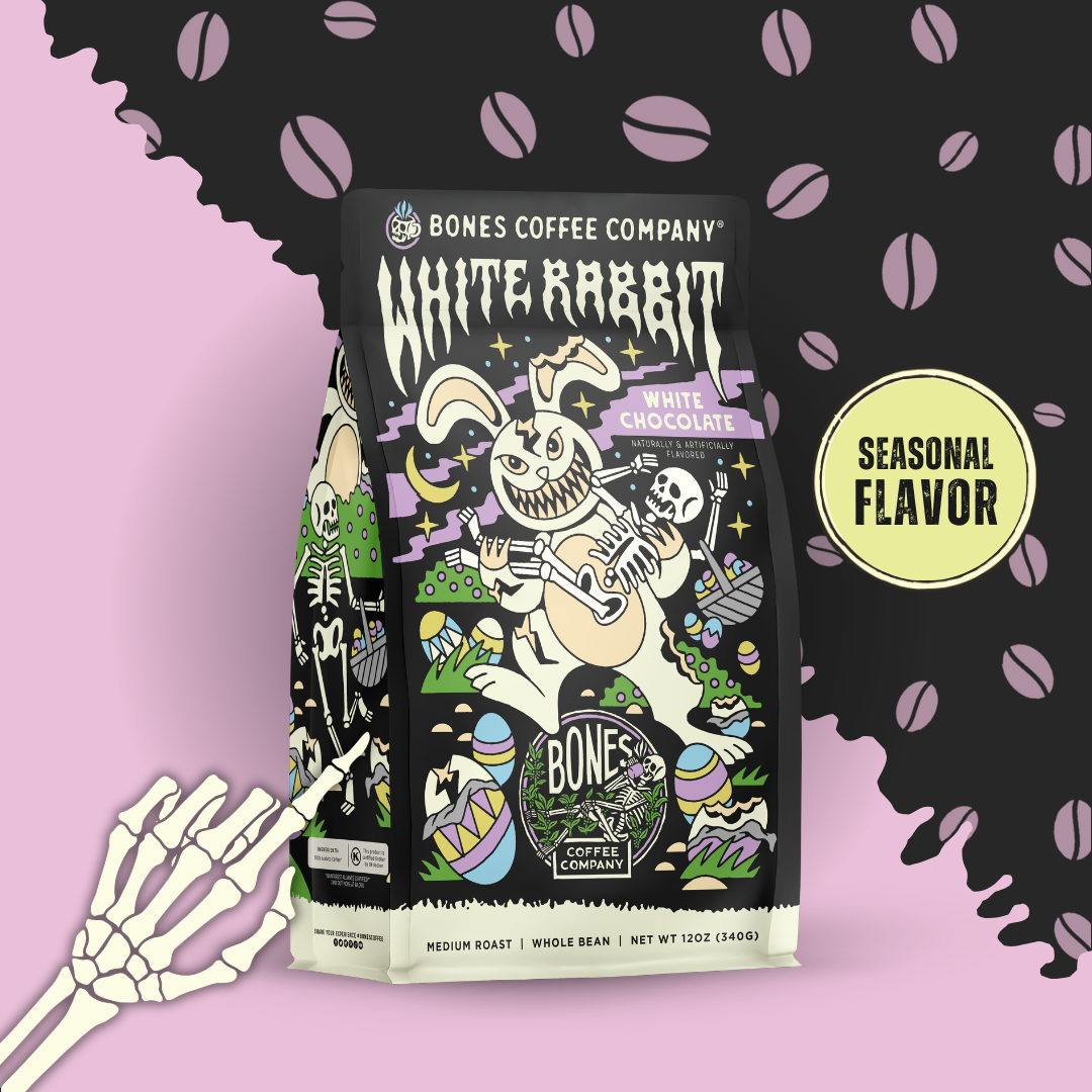 White Rabbit Easter Flavored Coffee | 12oz | Ground & Whole