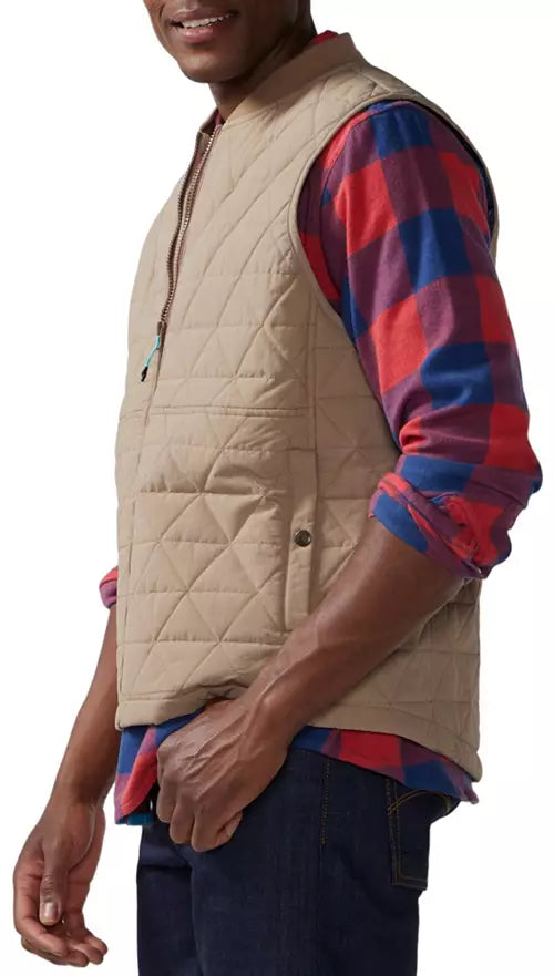 The Expert- Nylon Quilted Vest- Chubbies