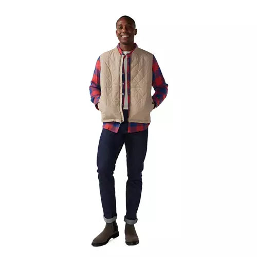 The Expert- Nylon Quilted Vest- Chubbies