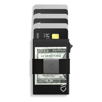 The Bolt - Aluminum Wallet: Arctic Silver