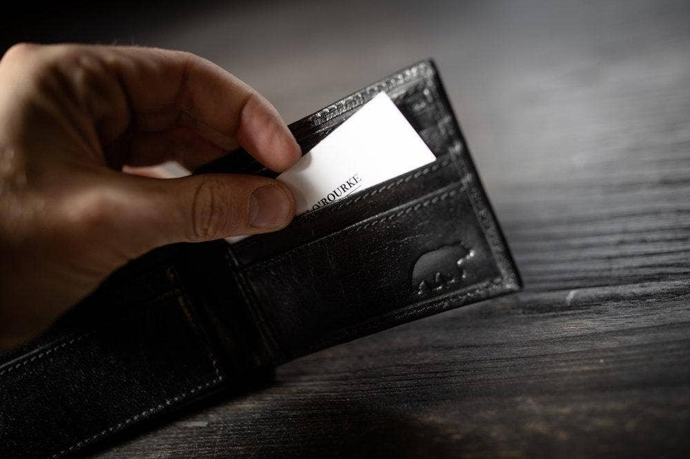 Bifold Leather Wallet