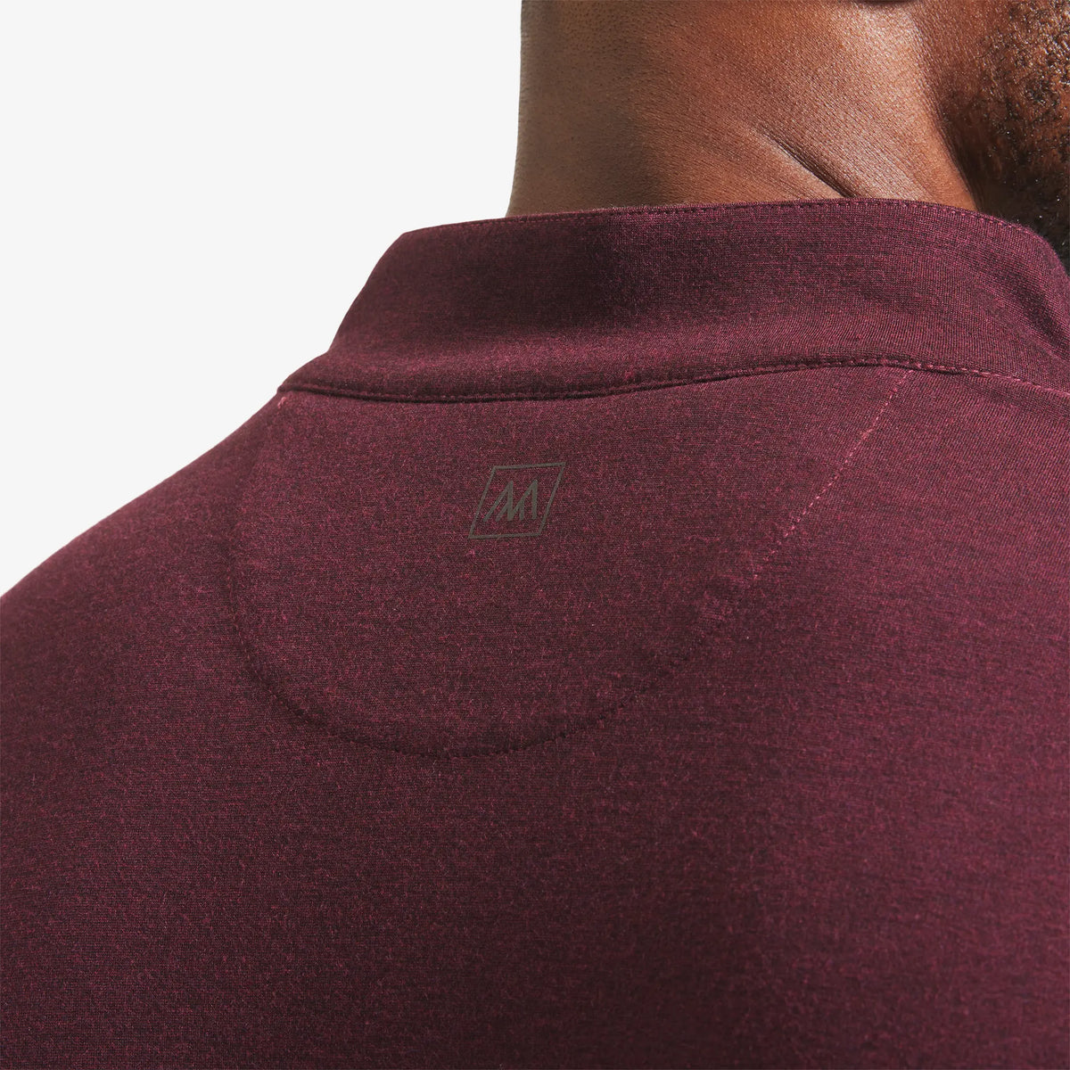 ProFlex Quarter Zip - Burgundy Heather - Mizzen and Main