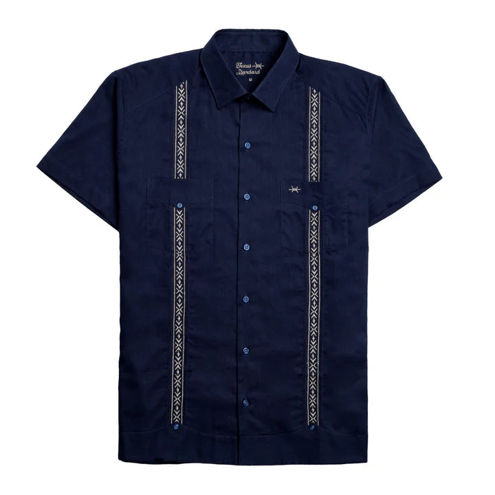 Tejas Guayabera - Armada Plata - TS